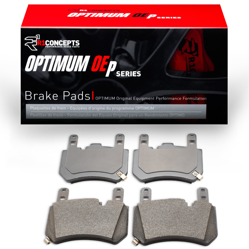 Chevrolet Corvette Brake Pads - Rear - R1 Concepts - Optimum OEp - `23-`26